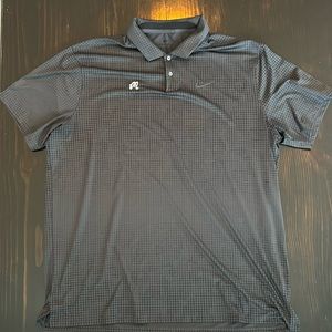 Nike x Malbon Golf Men’s Golf Polo Shirt SZ XL Black